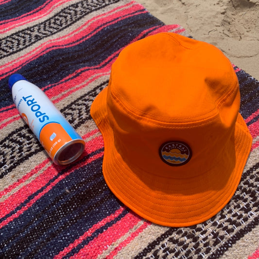 Coastal Vibes Bucket Hat from Kastral Outdoor Brand on Beach