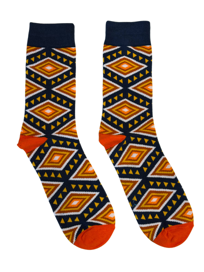 Kastral Mayan Maze Crew Socks