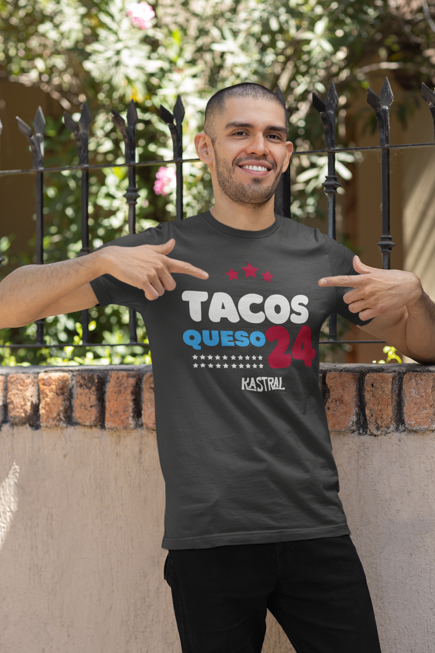 Tacos Queso 2024 Tee