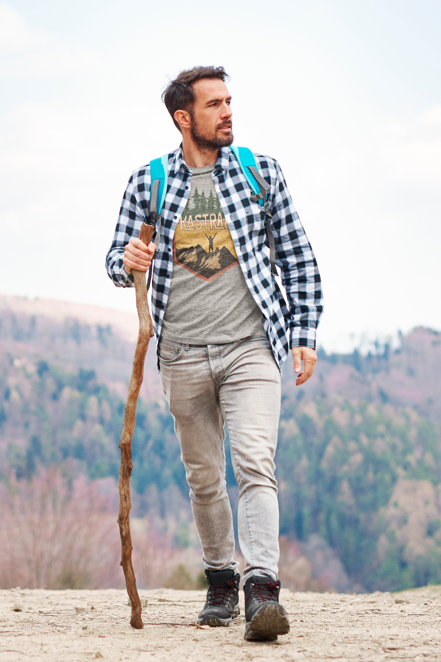 Adventure Hiking Retro Tee